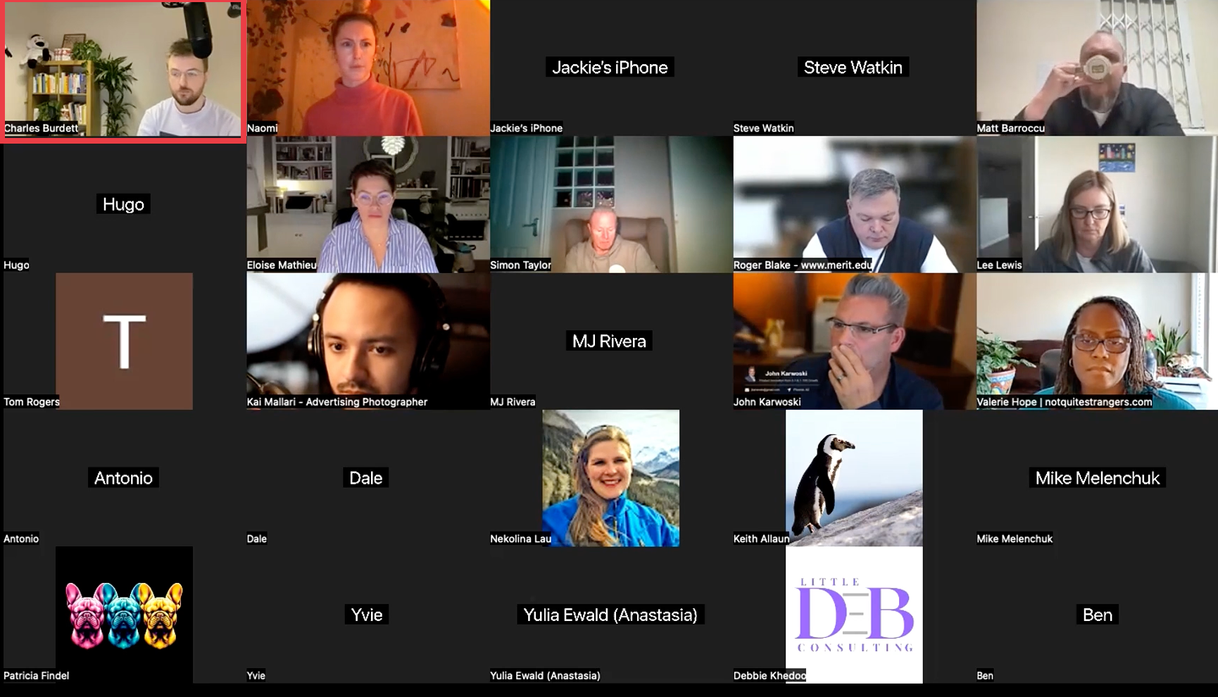 Live cohort session 1